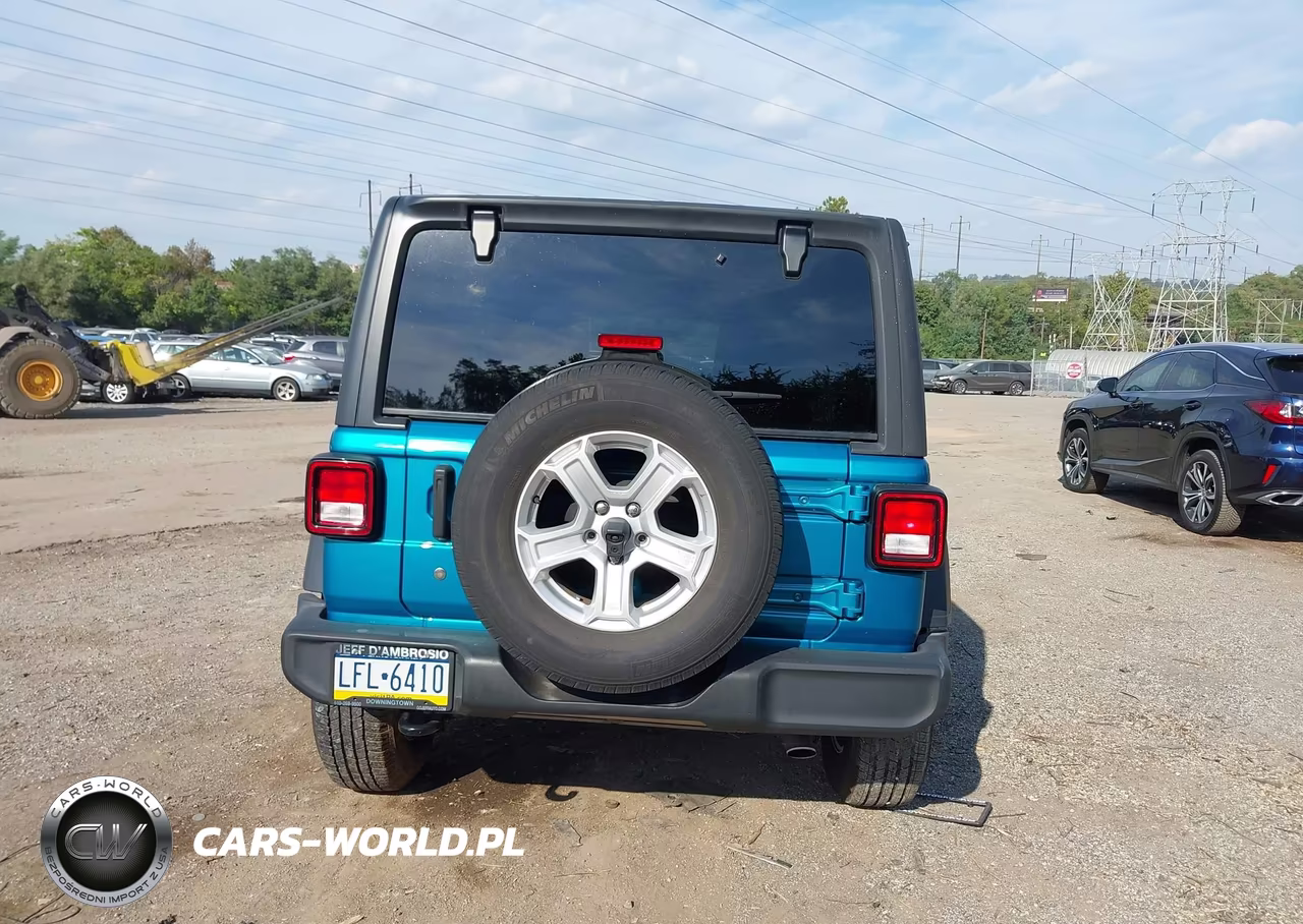 2020 Jeep Wrangler Unlimited Sport S 4X4 VIN:1C4HJXDN0LW138850 - 16