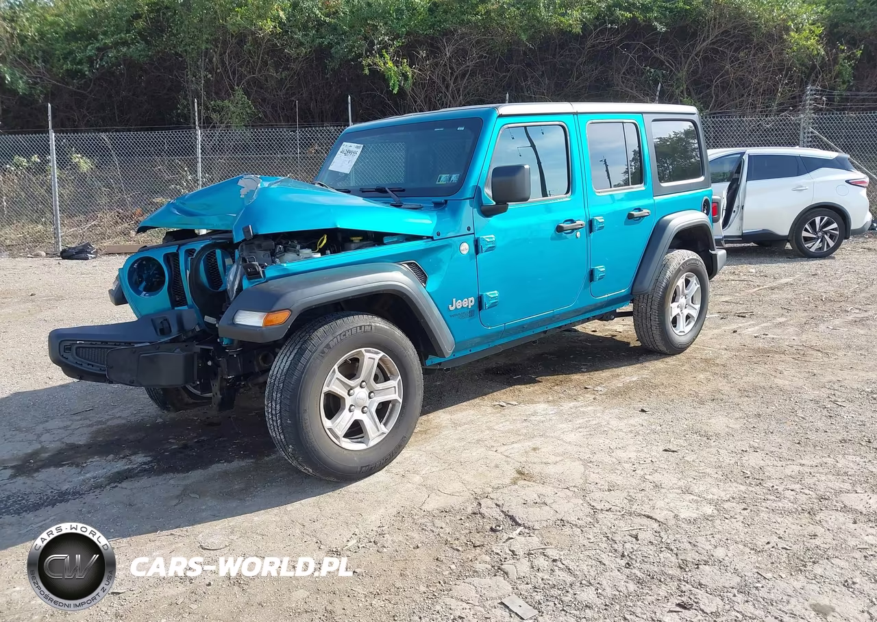 2020 Jeep Wrangler Unlimited Sport S 4X4 VIN:1C4HJXDN0LW138850 - 2