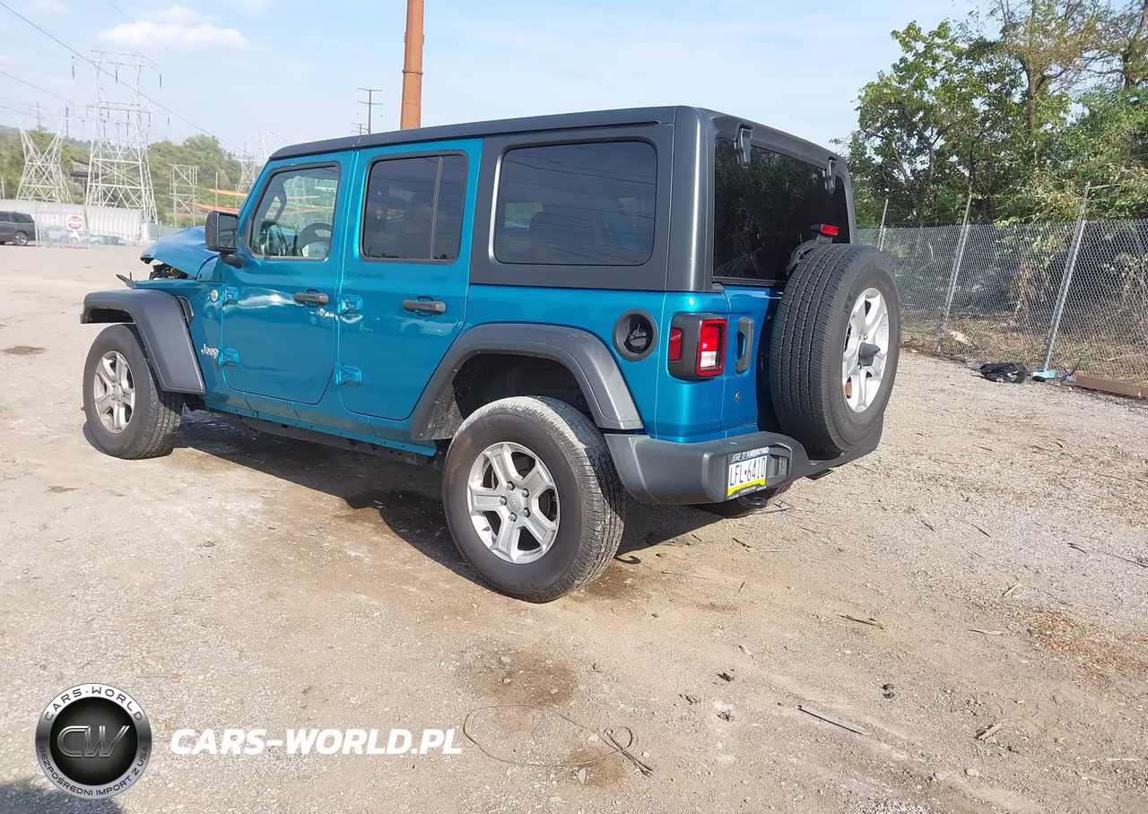 2020 Jeep Wrangler Unlimited Sport S 4X4 VIN:1C4HJXDN0LW138850 - 3