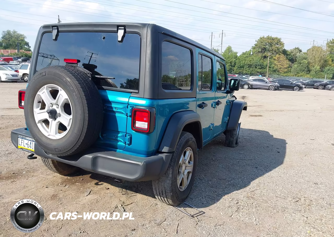 2020 Jeep Wrangler Unlimited Sport S 4X4 VIN:1C4HJXDN0LW138850 - 4