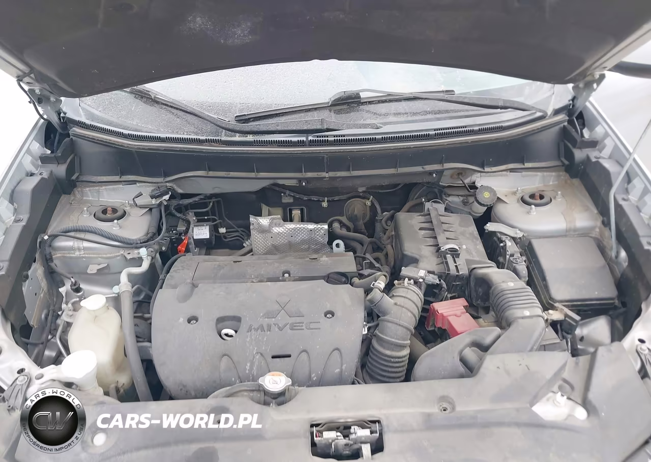 2013 Mitsubishi Outlander Sport Es VIN:4A4AP3AU8DE024227 - 10