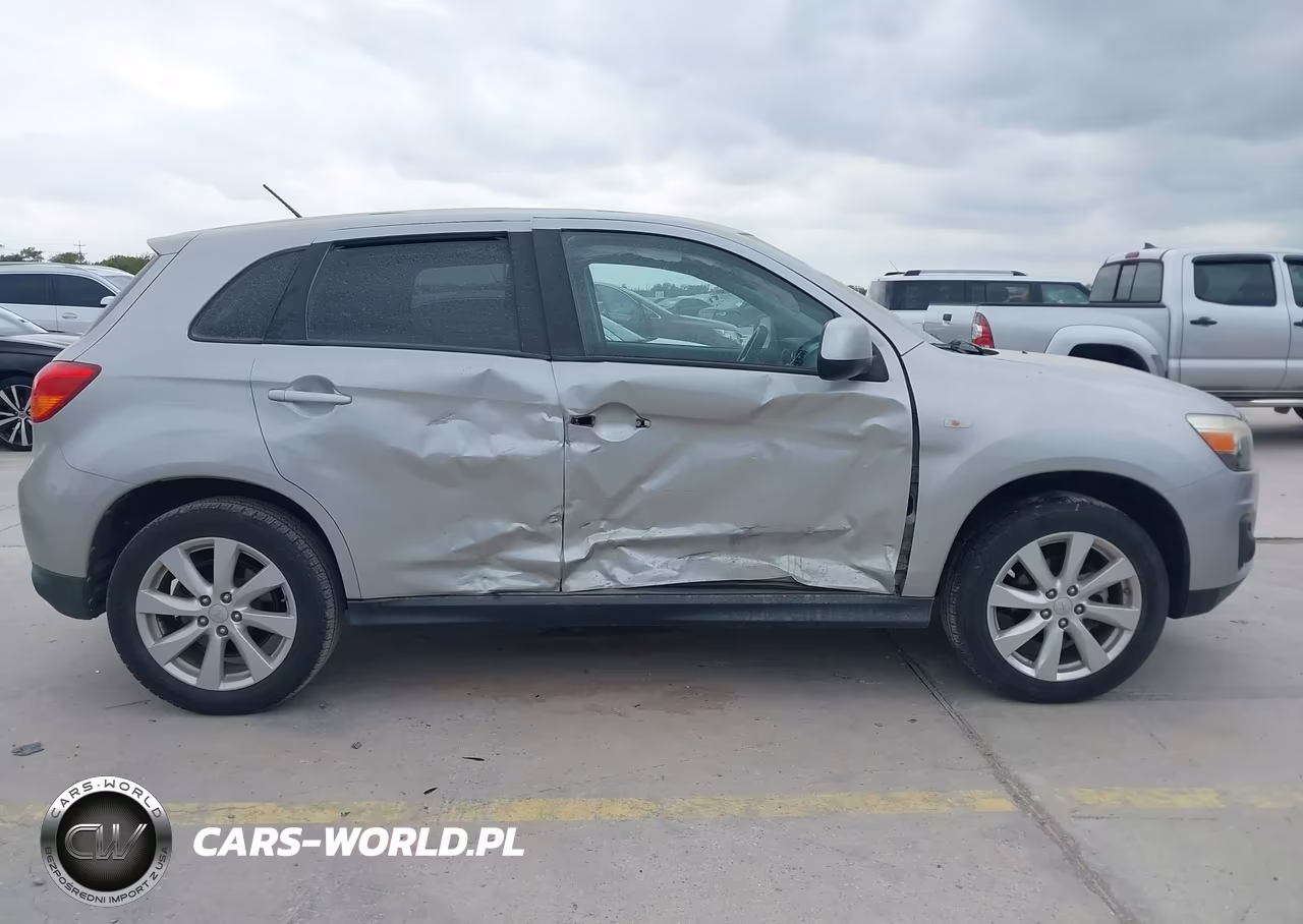 2013 Mitsubishi Outlander Sport Es VIN:4A4AP3AU8DE024227 - 14