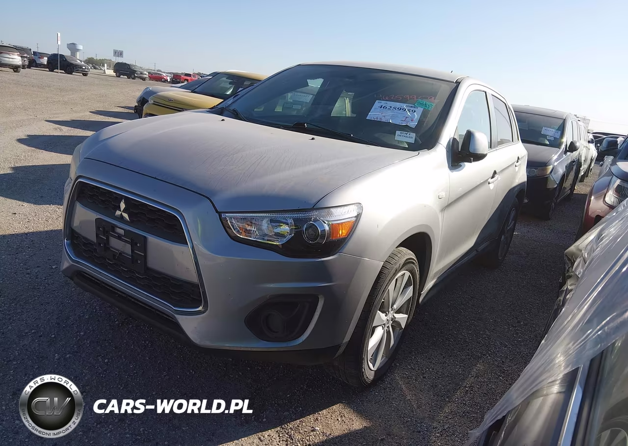 2013 Mitsubishi Outlander Sport Es VIN:4A4AP3AU8DE024227 - 2