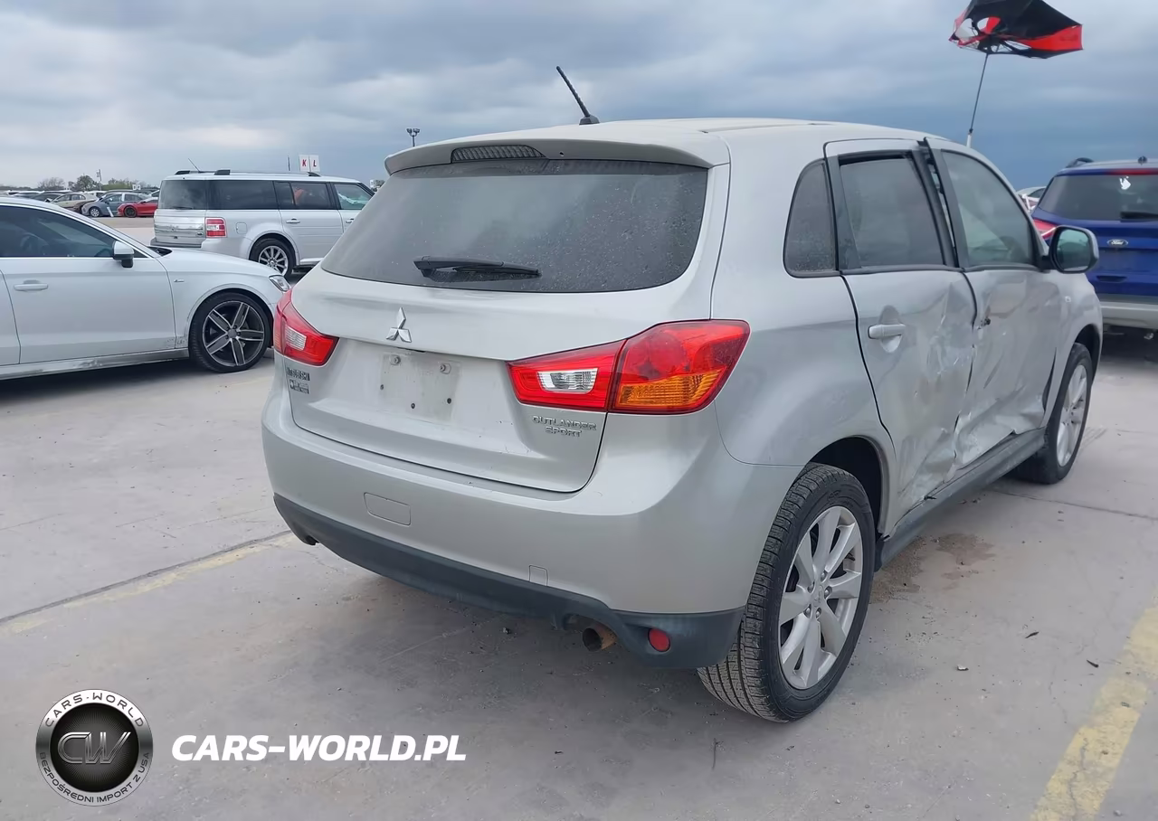 2013 Mitsubishi Outlander Sport Es VIN:4A4AP3AU8DE024227 - 4