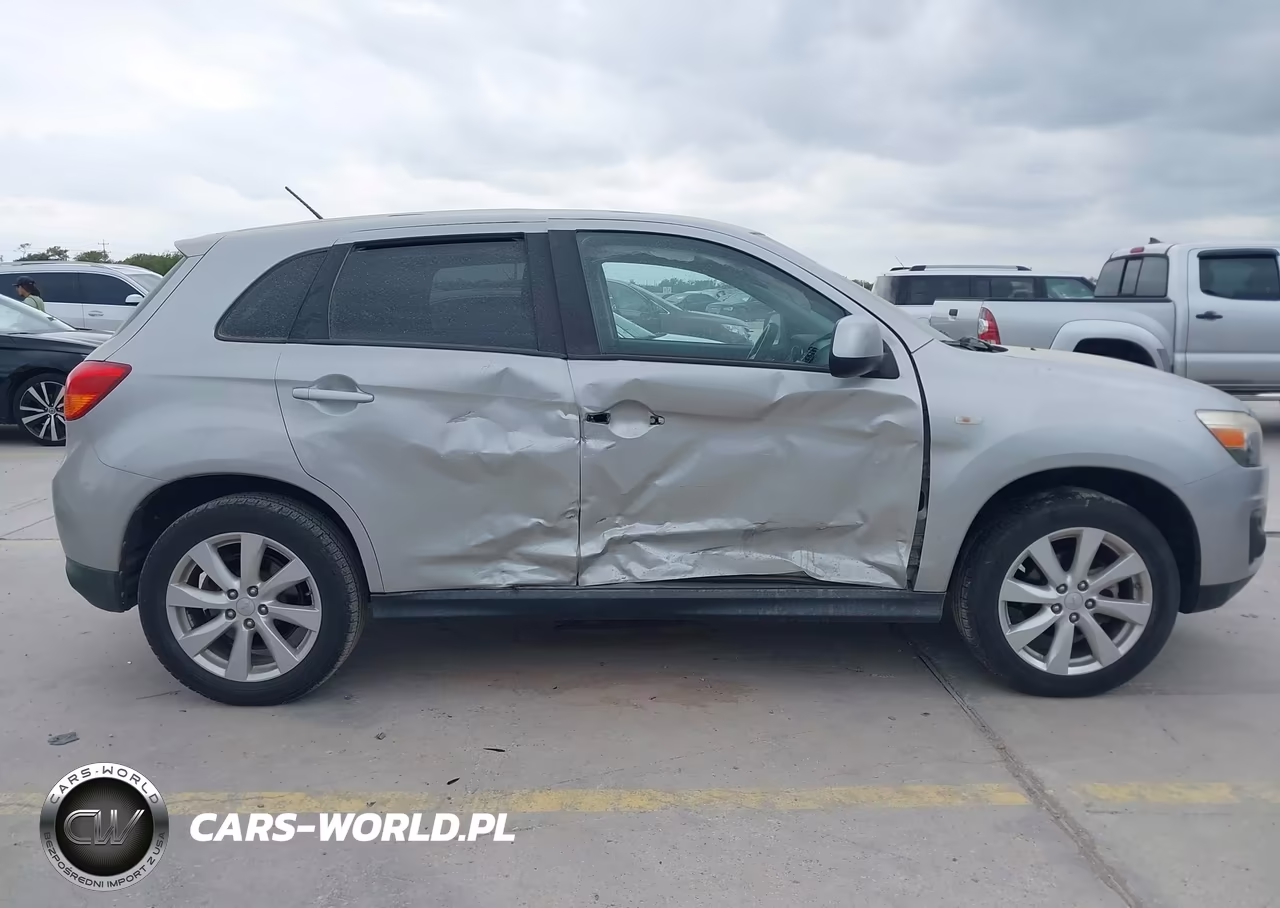 2013 Mitsubishi Outlander Sport Es VIN:4A4AP3AU8DE024227 - 6