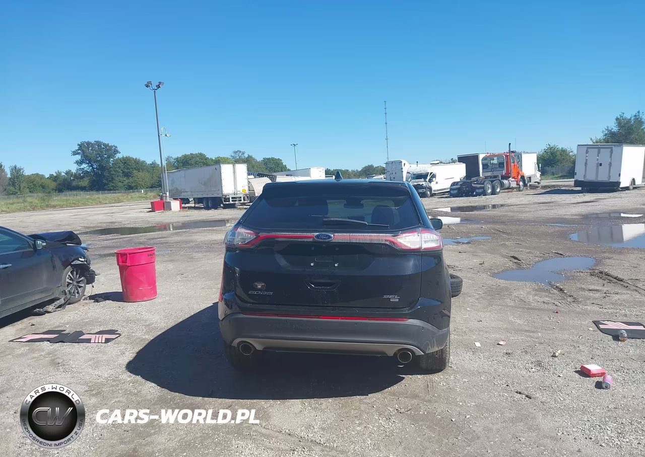 2017 Ford Edge Sel VIN:2FMPK4J89HBB99320 - 16