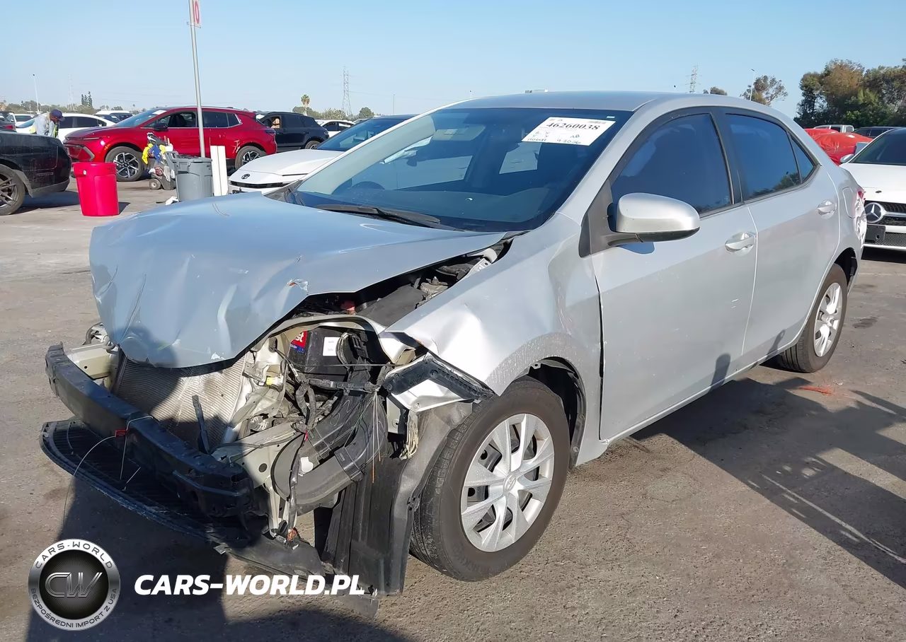 2016 Toyota Corolla L VIN:5YFBURHE2GP517107 - 2