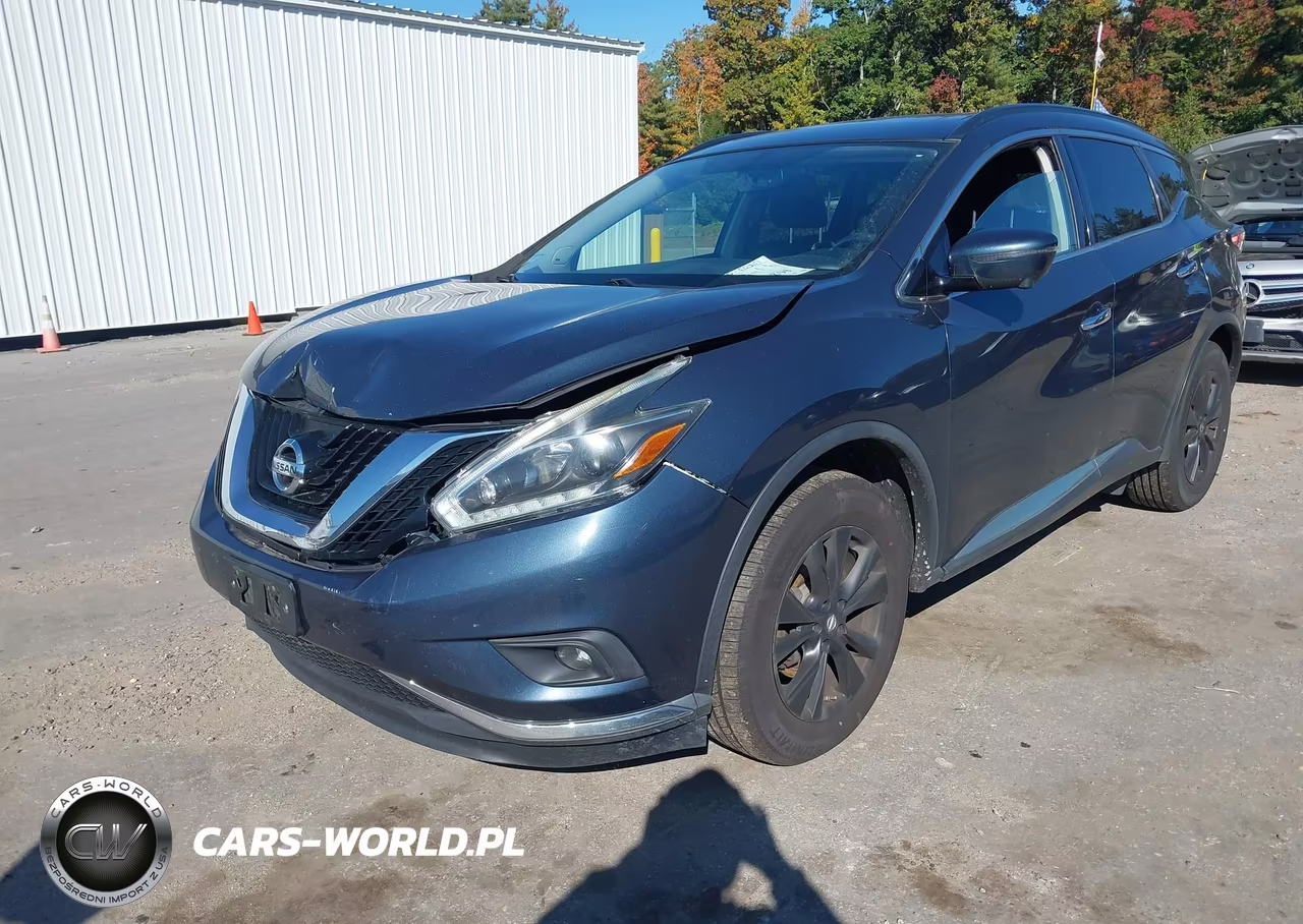 2018 Nissan Murano Sv VIN:5N1AZ2MH6JN173415 - 2