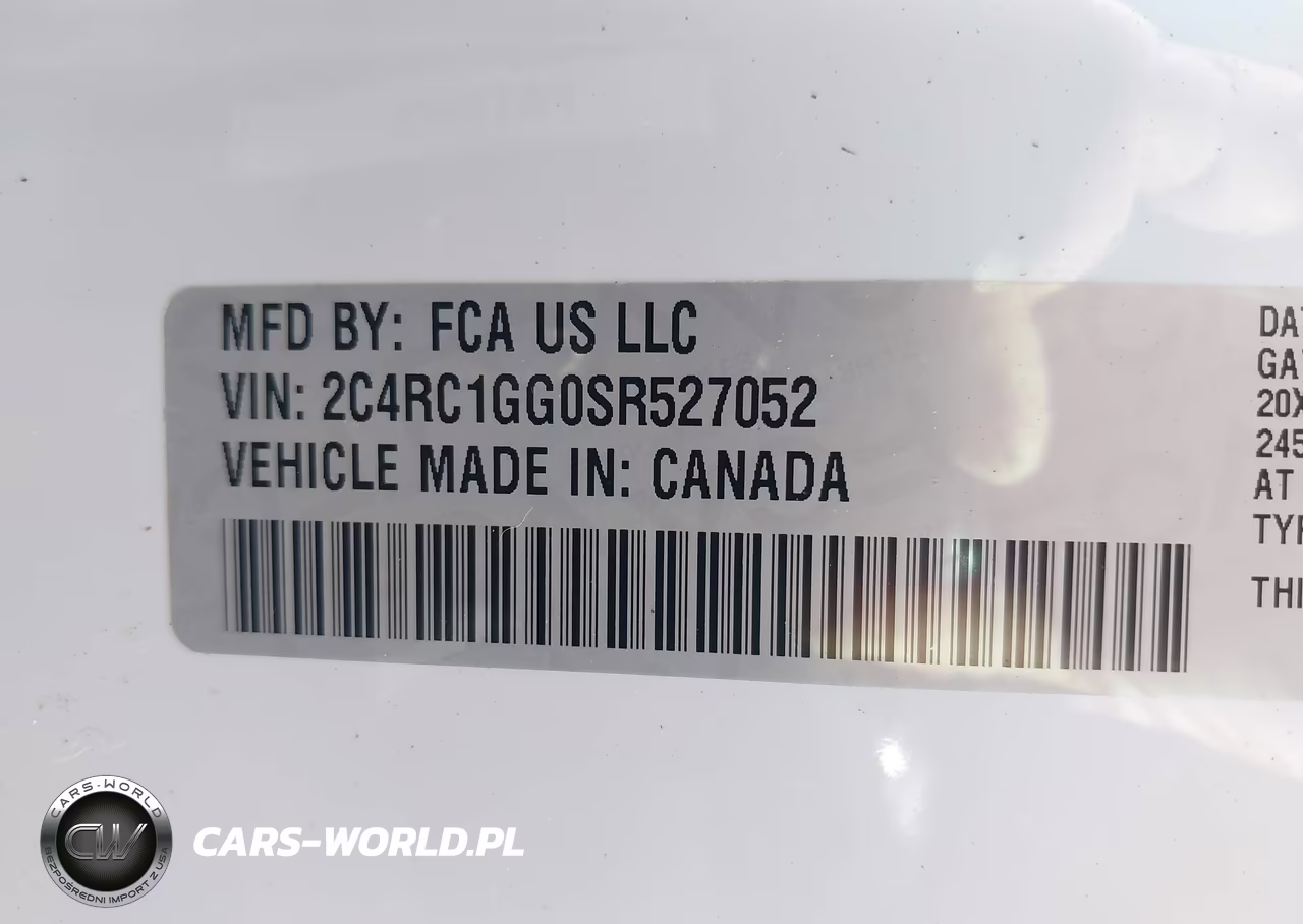 2025 Chrysler Pacifica Limited VIN:2C4RC1GG0SR527052 - 9