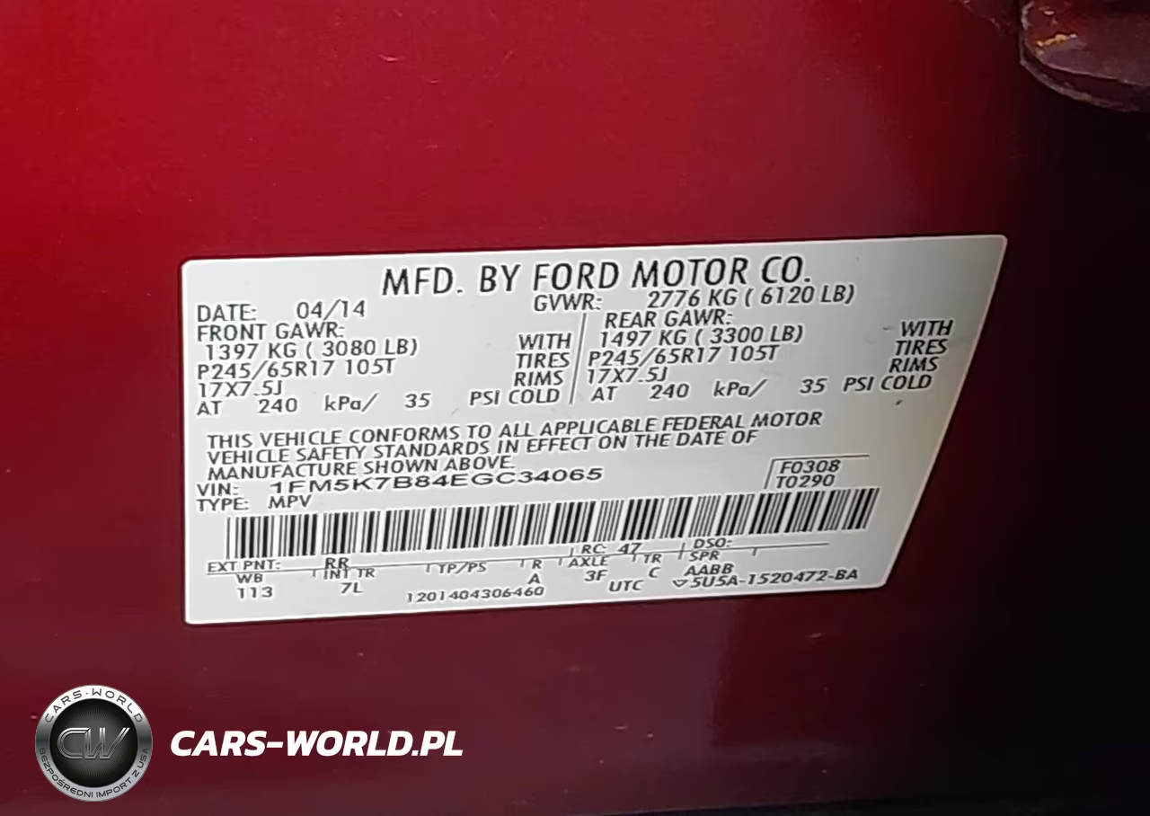 2014 Ford Explorer VIN:1FM5K7B84EGC34065 - 9