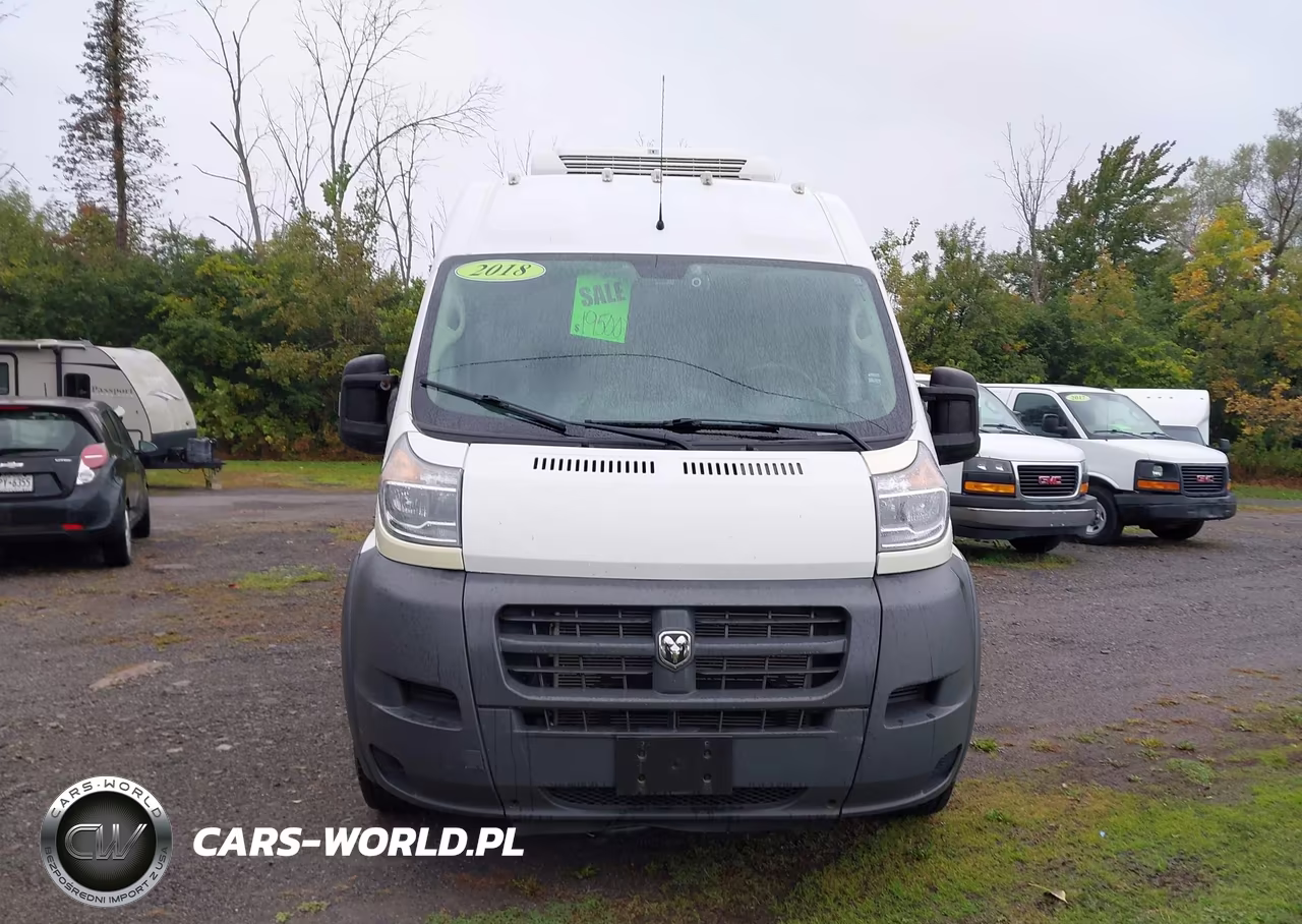 2018 Ram Promaster 3500 Cargo Van High Roof 159 Wb Ext VIN:3C6URVJGXJE118346 - 12