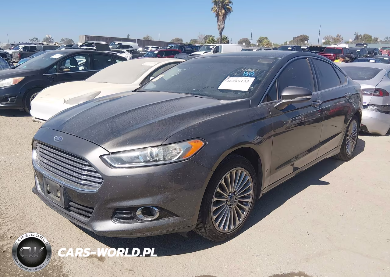 2015 Ford Fusion Titanium VIN:3FA6P0K91FR238004 - 2