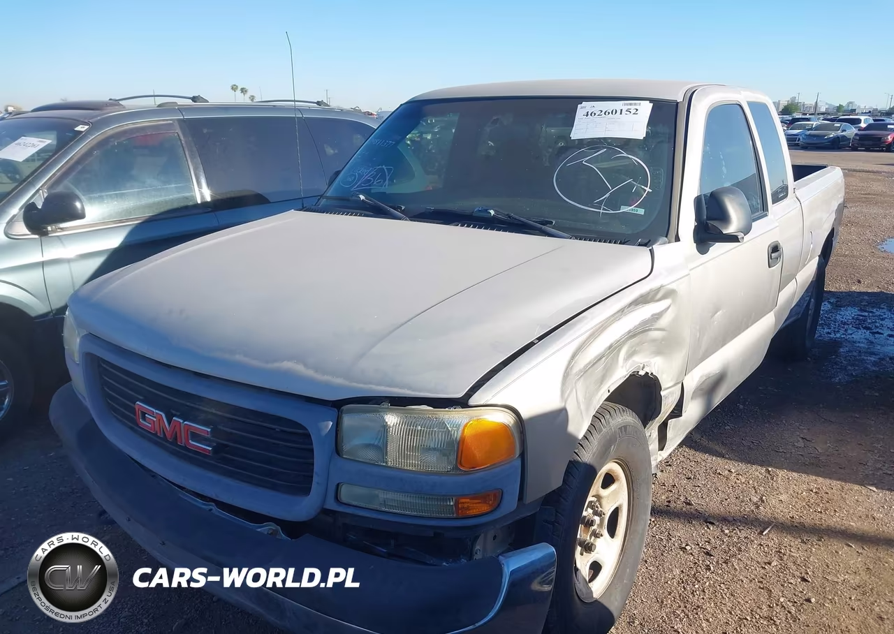 2001 GMC Sierra 1500 Sl VIN:1GTEC19T31Z326338 - 2