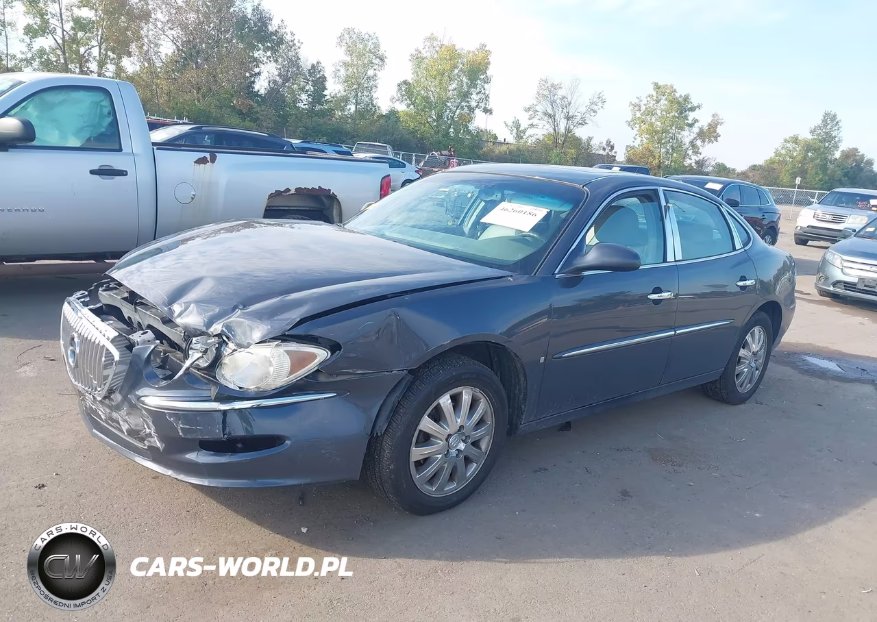 2008 Buick Lacrosse Cxl VIN:2G4WD582881168370 - 2