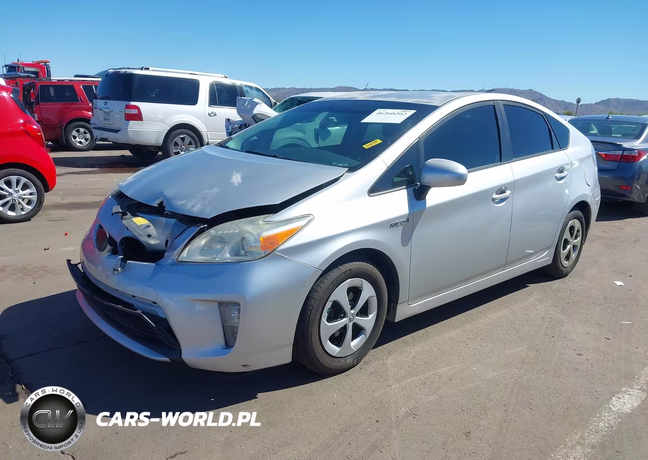 2014 Toyota Prius Two VIN:JTDKN3DUXE1804381 - 2