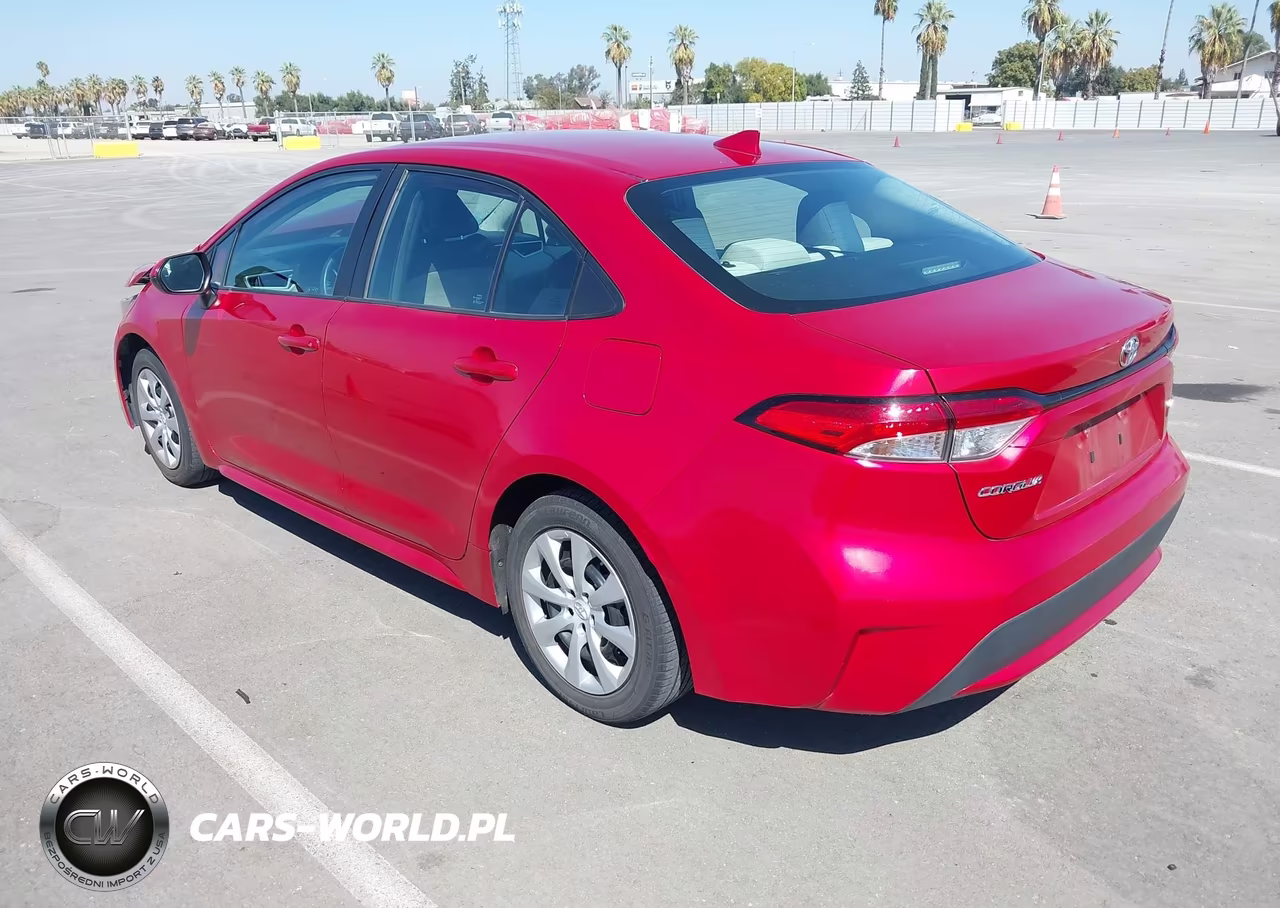 2021 Toyota Corolla Le VIN:5YFEPMAE8MP260855 - 3