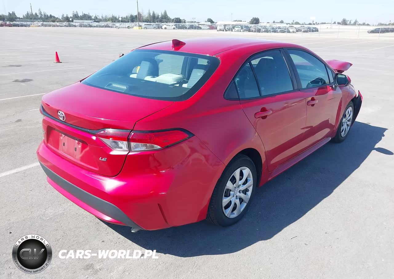 2021 Toyota Corolla Le VIN:5YFEPMAE8MP260855 - 4