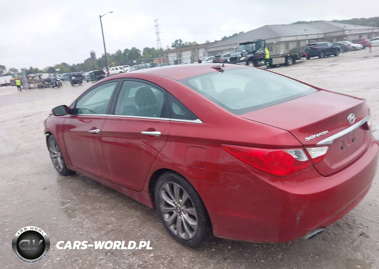 2012 Hyundai Sonata Se VIN:5NPEC4ACXCH377486 - 3