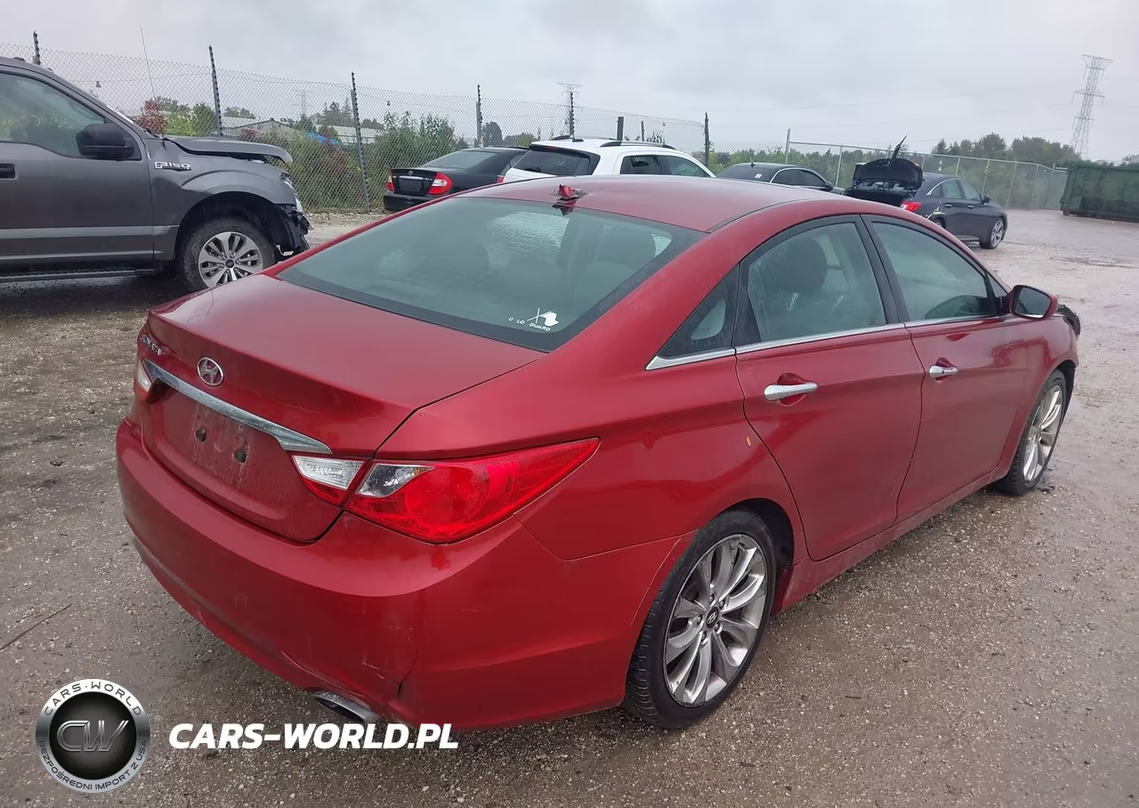 2012 Hyundai Sonata Se VIN:5NPEC4ACXCH377486 - 4