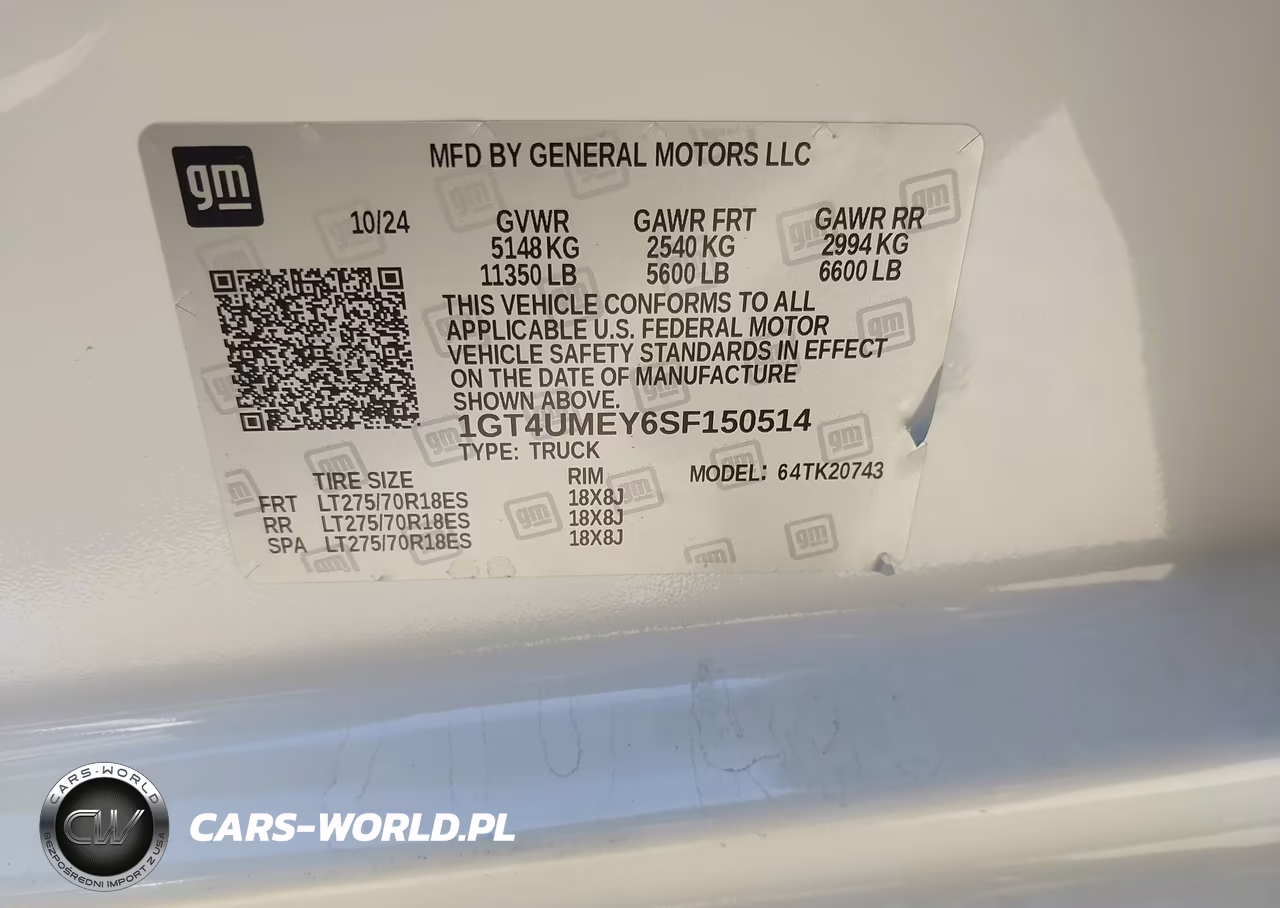 2025 GMC Sierra 2500Hd 4Wd Standard Bed Sle VIN:1GT4UMEY6SF150514 - 8