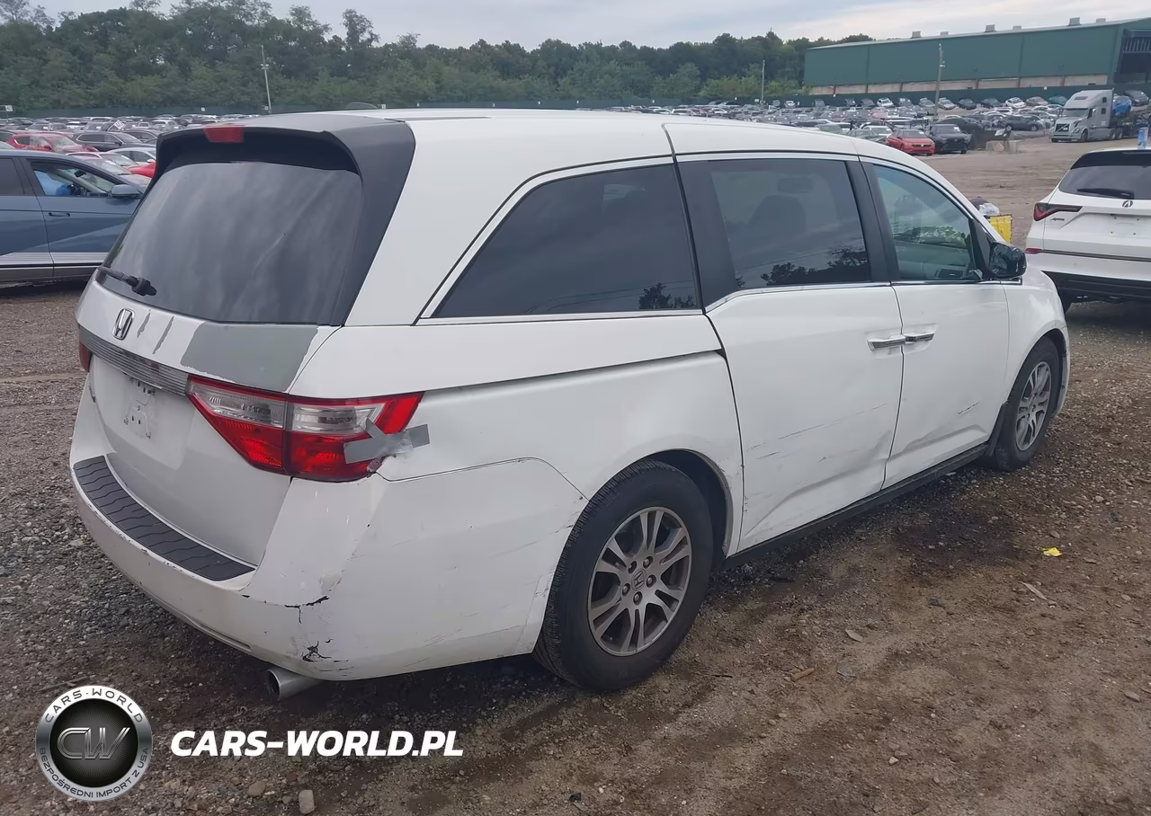 2013 Honda Odyssey Ex-L VIN:5FNRL5H69DB058863 - 4