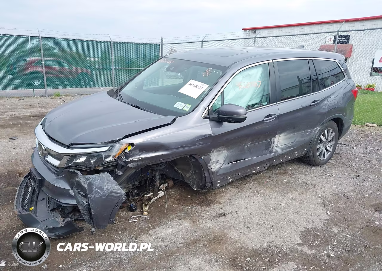2020 Honda Pilot Awd Ex-L VIN:5FNYF6H56LB039282 - 2