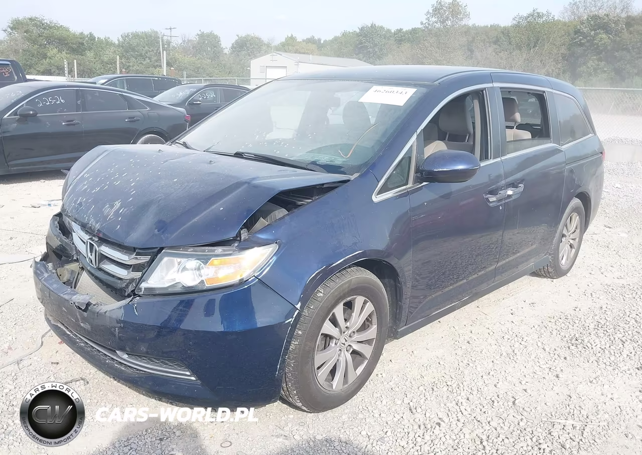 2016 Honda Odyssey Se VIN:5FNRL5H35GB115814 - 2
