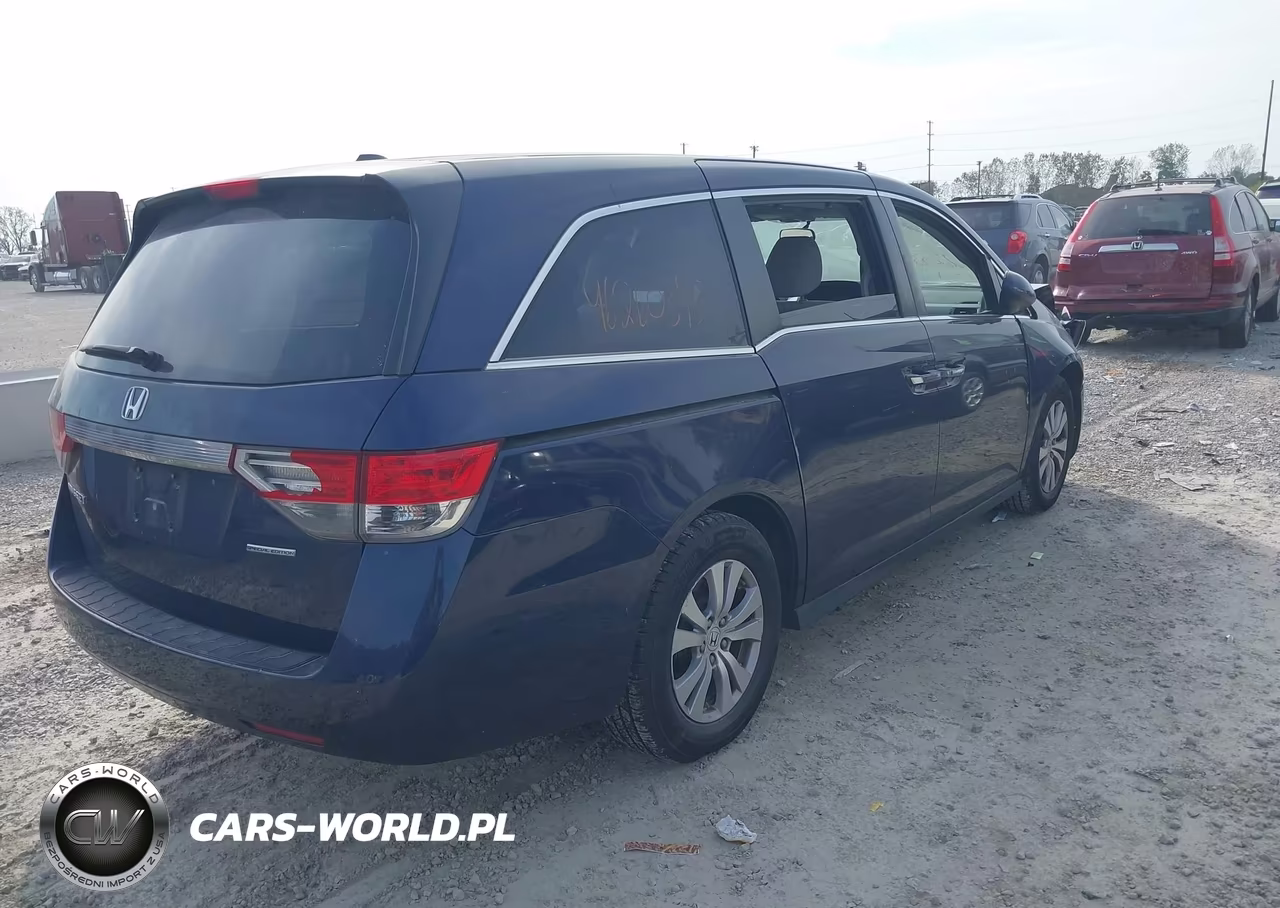 2016 Honda Odyssey Se VIN:5FNRL5H35GB115814 - 4