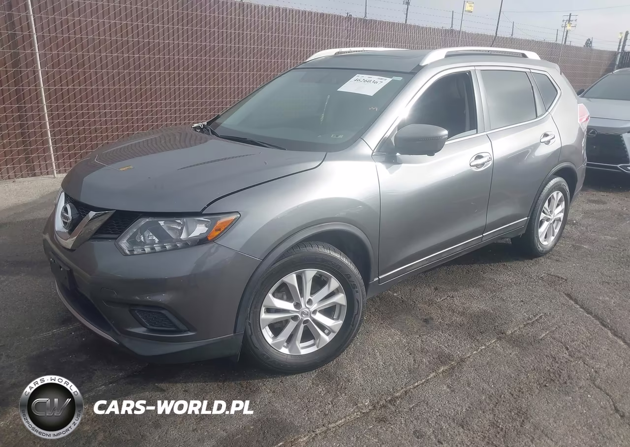 2016 Nissan Rogue Sv VIN:5N1AT2MT7GC820334 - 2