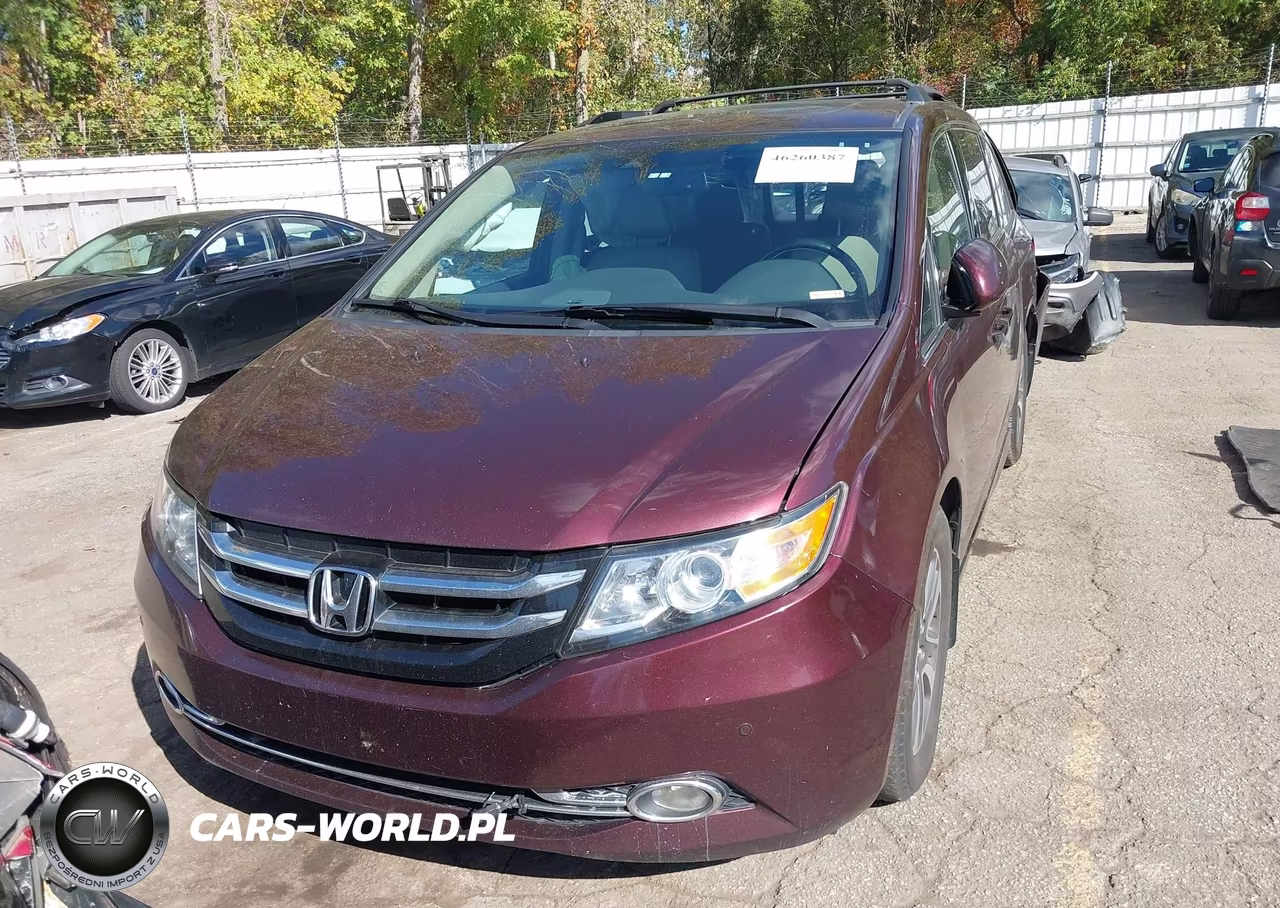 2014 Honda Odyssey Touring-Touring Elite VIN:5FNRL5H90EB069312 - 12