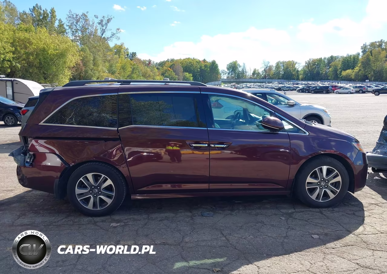 2014 Honda Odyssey Touring-Touring Elite VIN:5FNRL5H90EB069312 - 13