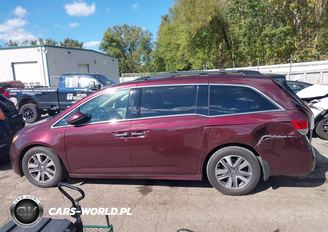 2014 Honda Odyssey Touring-Touring Elite VIN:5FNRL5H90EB069312 - 14