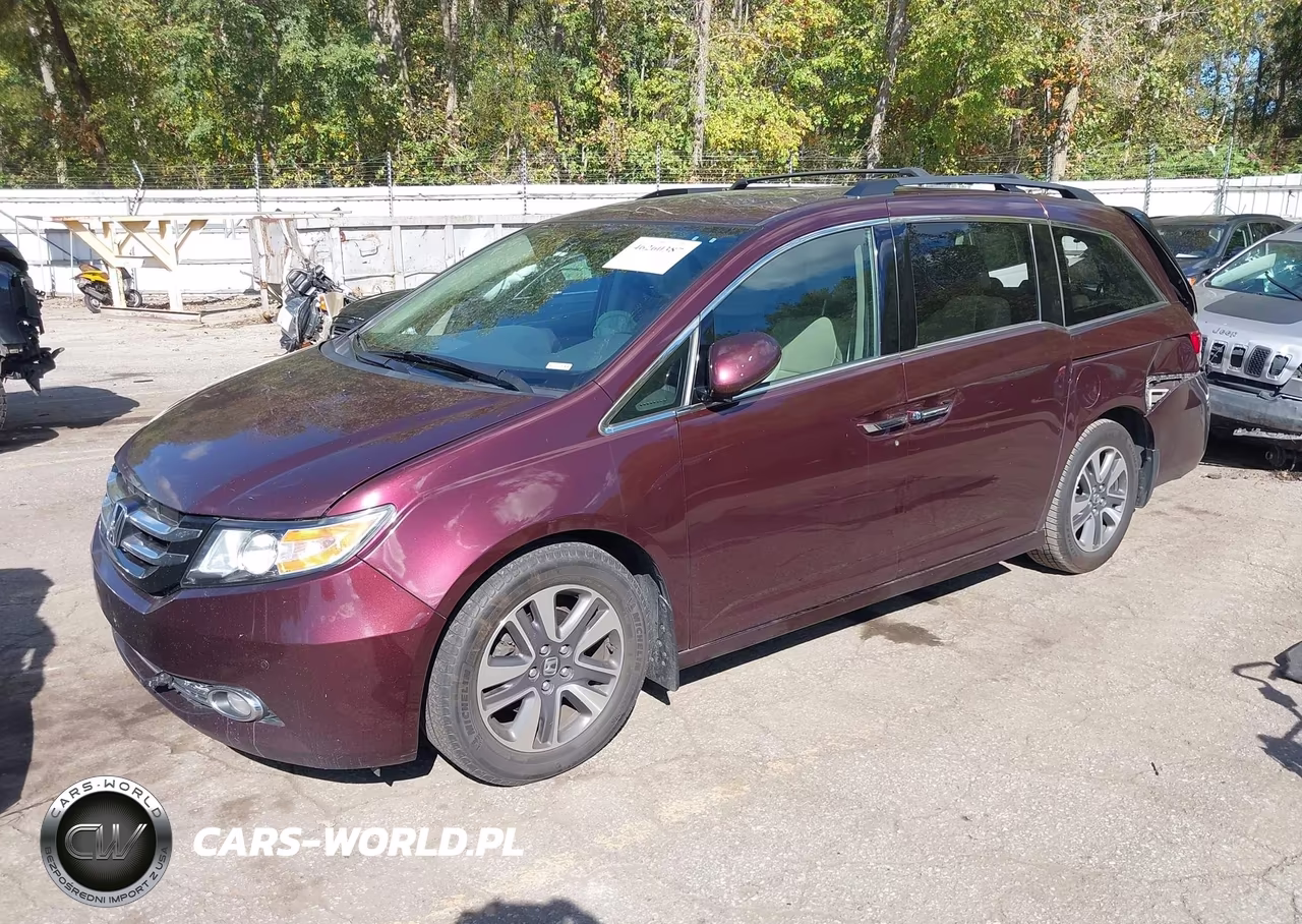 2014 Honda Odyssey Touring-Touring Elite VIN:5FNRL5H90EB069312 - 2