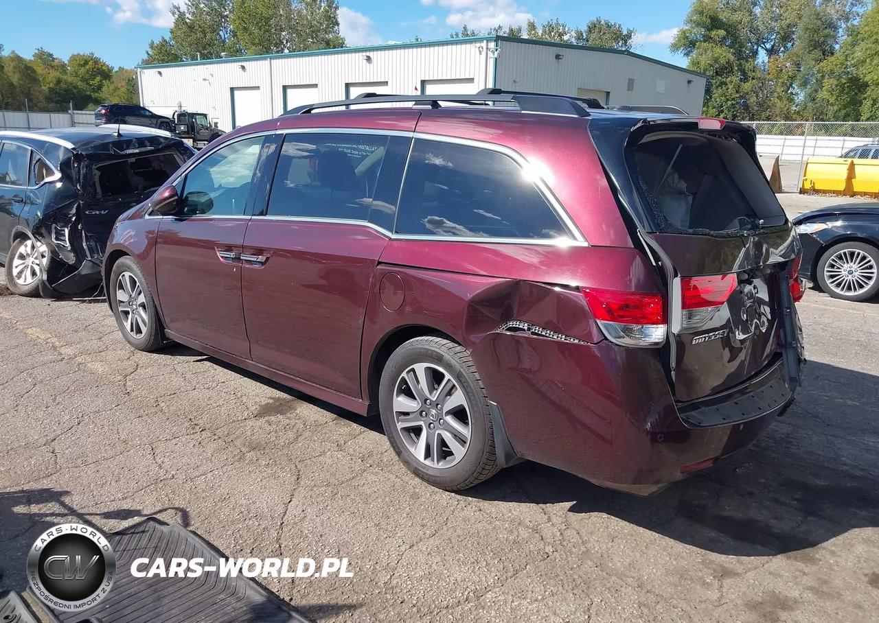 2014 Honda Odyssey Touring-Touring Elite VIN:5FNRL5H90EB069312 - 3