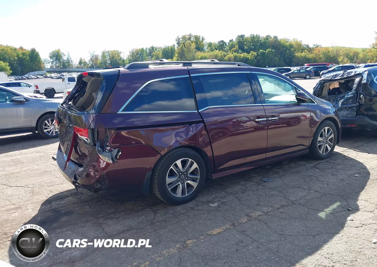 2014 Honda Odyssey Touring-Touring Elite VIN:5FNRL5H90EB069312 - 4