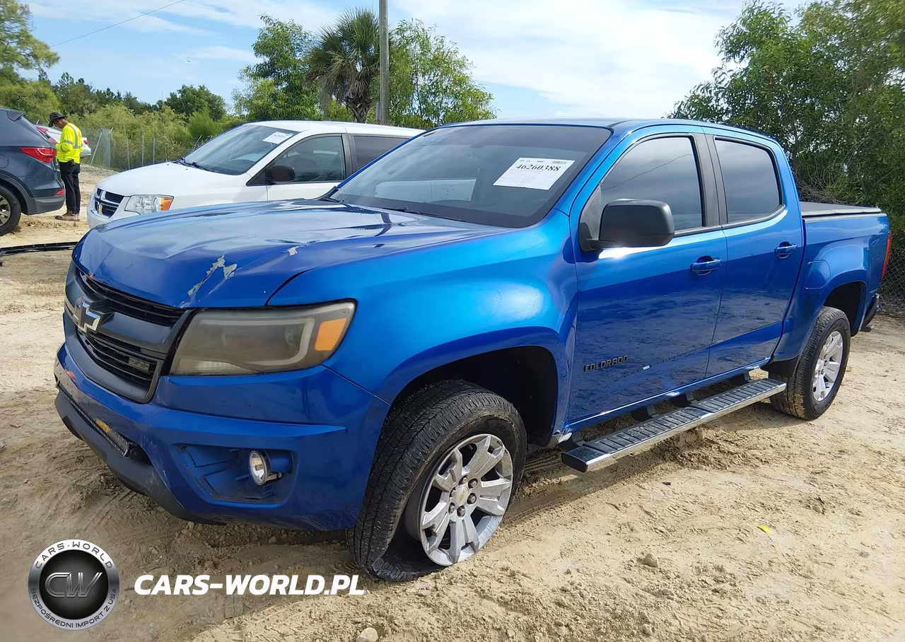 2018 Chevrolet Colorado Lt VIN:1GCGSCEA1J1121627 - 2