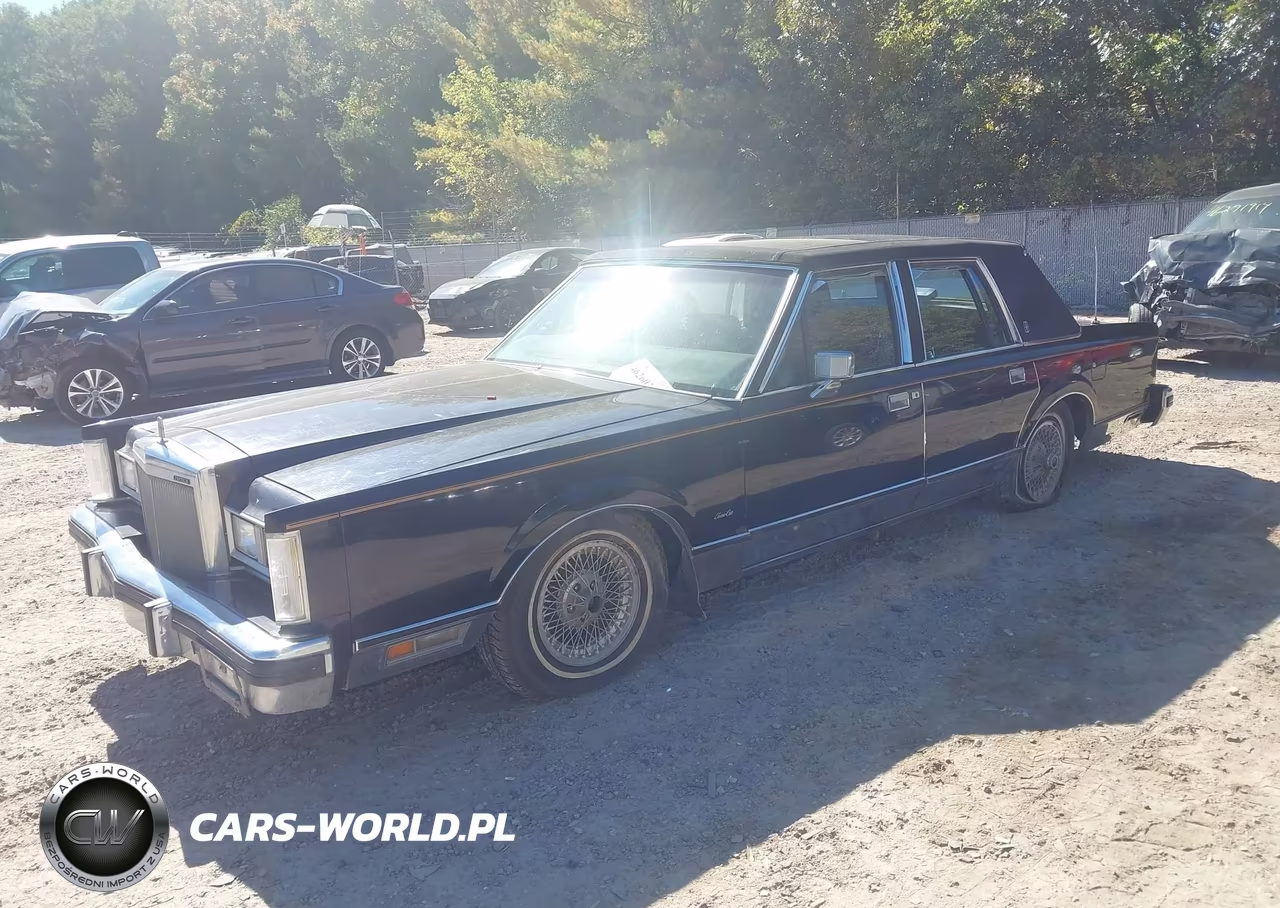 1984 Lincoln Town Car VIN:1LNBP96F0EY645157 - 2