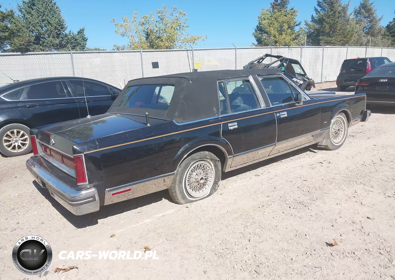 1984 Lincoln Town Car VIN:1LNBP96F0EY645157 - 4