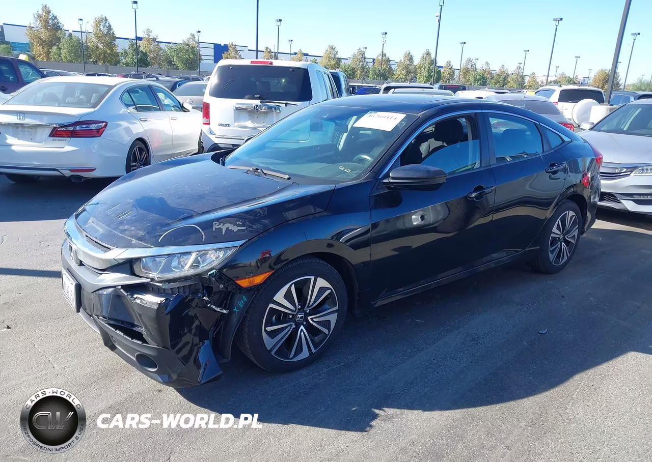 2016 Honda Civic Ex-T VIN:2HGFC1F47GH656494 - 2