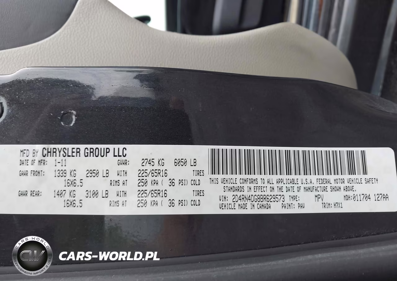 2011 Dodge Grand Caravan Express VIN:2D4RN4DG8BR629573 - 9