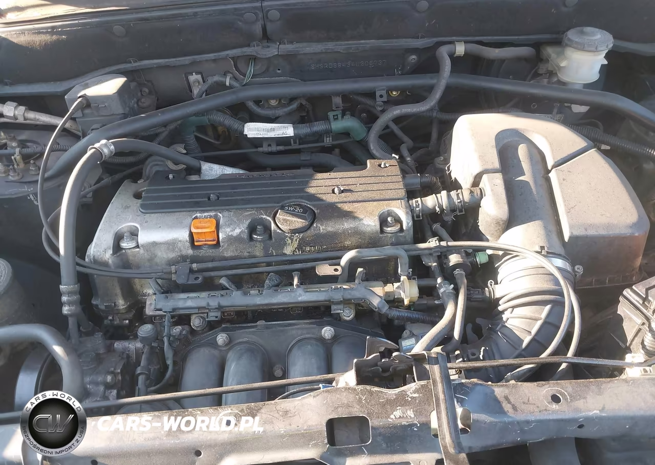 2004 Honda Cr-V Lx VIN:SHSRD68434U205737 - 10