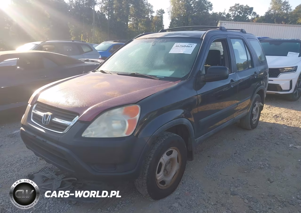 2004 Honda Cr-V Lx VIN:SHSRD68434U205737 - 2