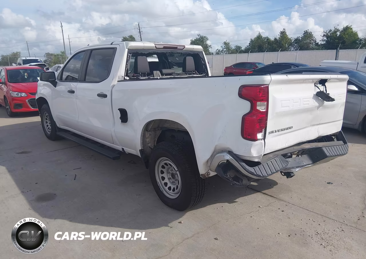 2021 Chevrolet Silverado 1500 2Wd Standard Bed Wt VIN:3GCPWAEF5MG101178 - 3