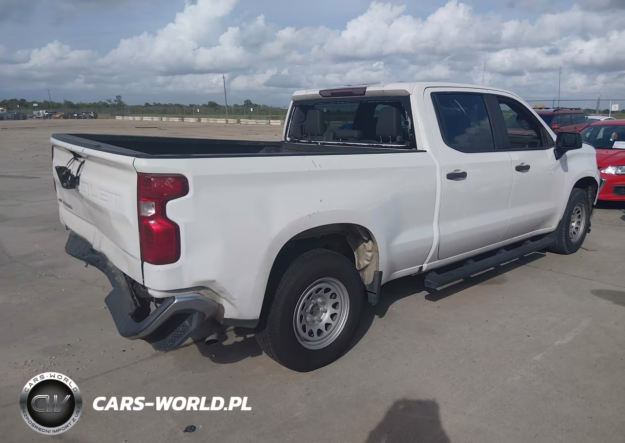 2021 Chevrolet Silverado 1500 2Wd Standard Bed Wt VIN:3GCPWAEF5MG101178 - 4