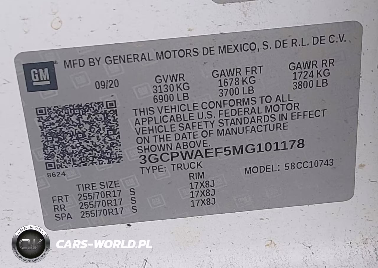 2021 Chevrolet Silverado 1500 2Wd Standard Bed Wt VIN:3GCPWAEF5MG101178 - 9