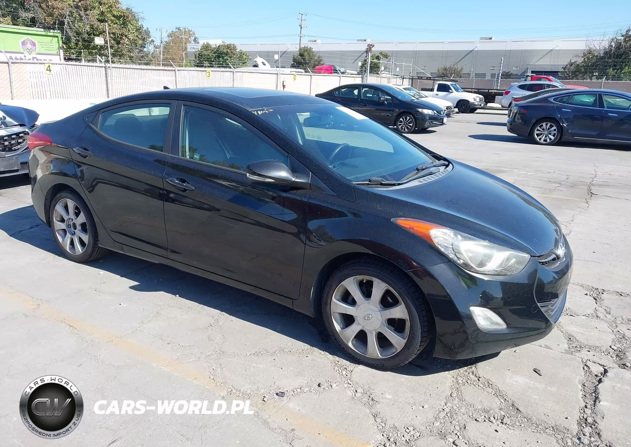 2012 Hyundai Elantra Limited (Ulsan Plant) VIN:KMHDH4AE4CU199610 - 1
