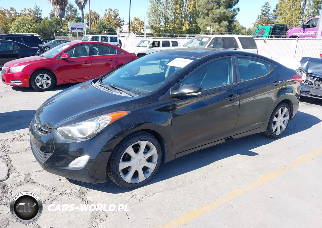 2012 Hyundai Elantra Limited (Ulsan Plant) VIN:KMHDH4AE4CU199610 - 2