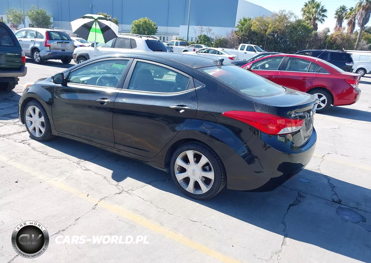 2012 Hyundai Elantra Limited (Ulsan Plant) VIN:KMHDH4AE4CU199610 - 3