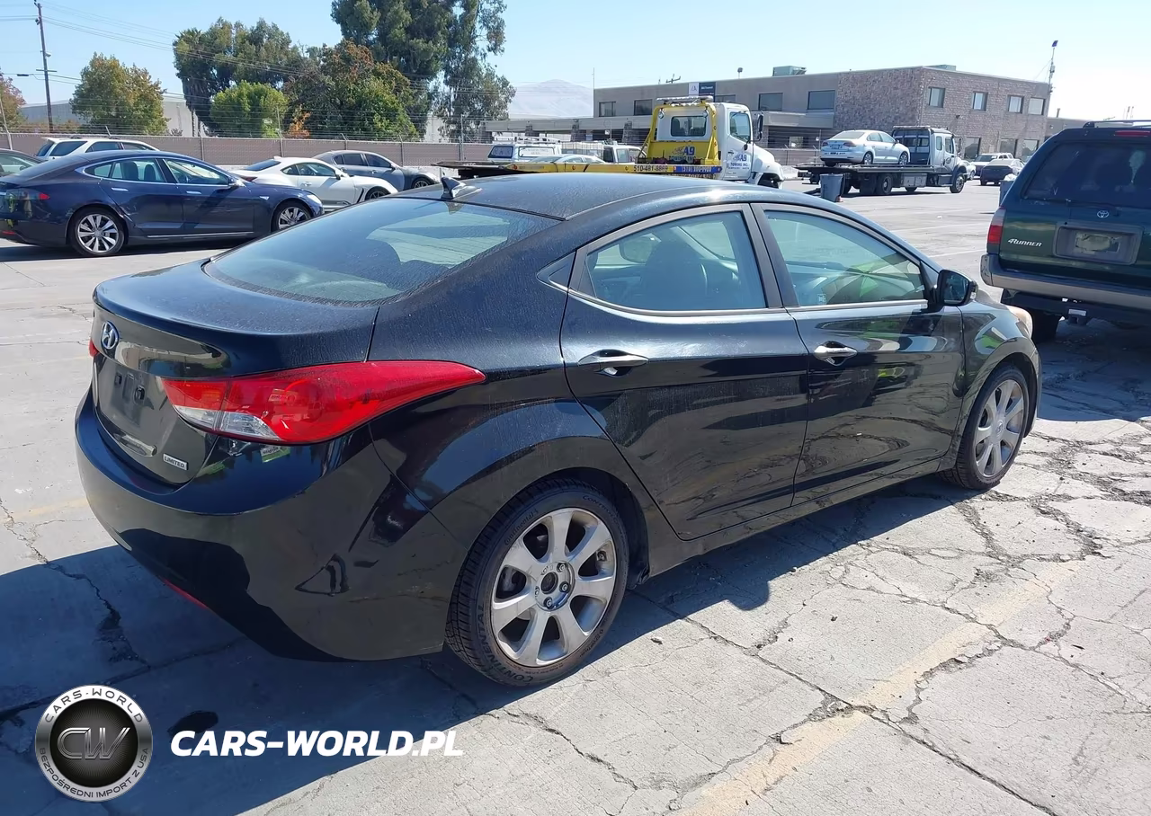 2012 Hyundai Elantra Limited (Ulsan Plant) VIN:KMHDH4AE4CU199610 - 4