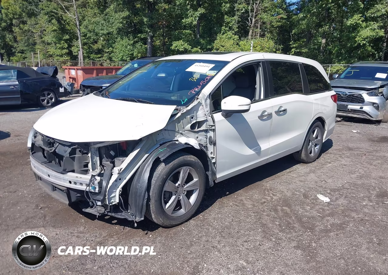 2018 Honda Odyssey Ex-L VIN:5FNRL6H76JB050374 - 2
